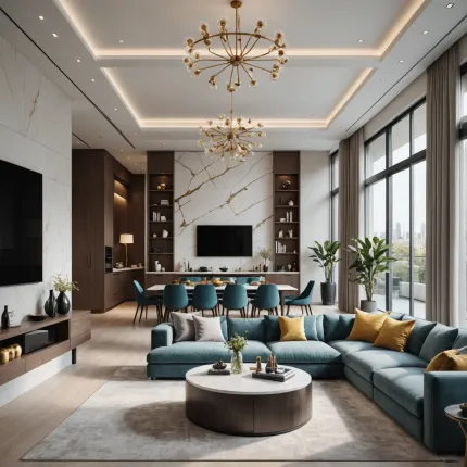 Crearea Spațiilor Moderne de Lux: Designurile Rafinate Ridică Standardul Locuințelor Contemporane